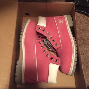 Timberland boots 3y Pink
