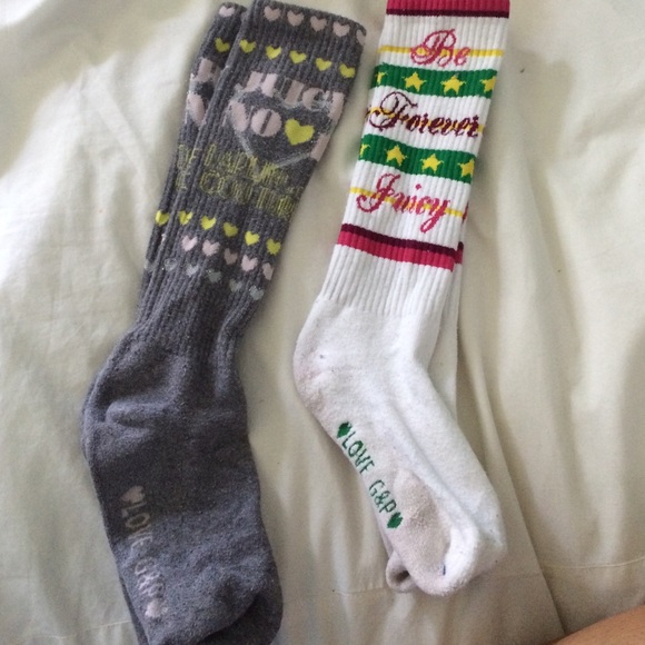 Juicy Couture tube sock bundle