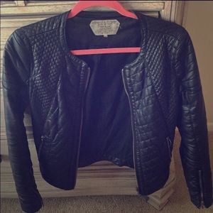 Leather jacket from Zara