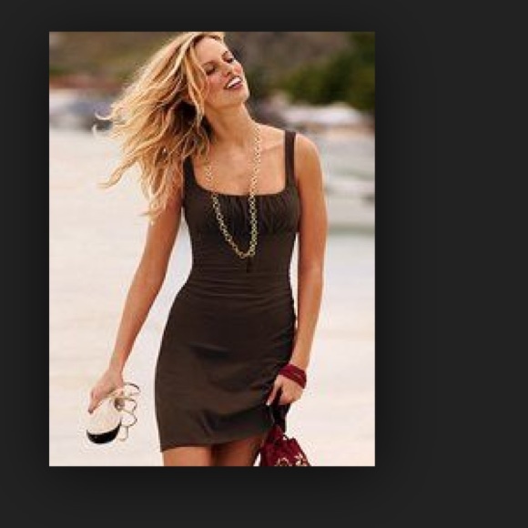 Brown summer dress