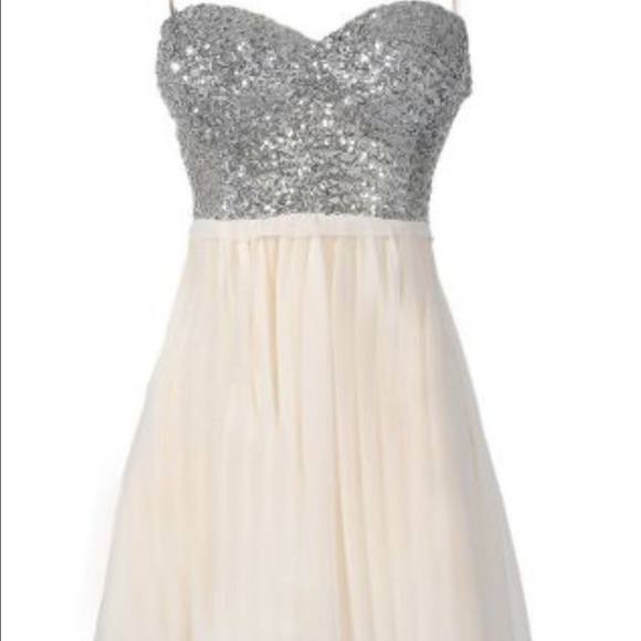 Beautiful chiffon/ sequence dress