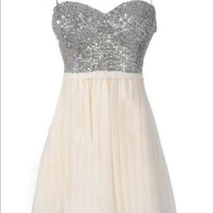 Beautiful chiffon/ sequence dress