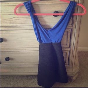 Black/blue dress from Sweden