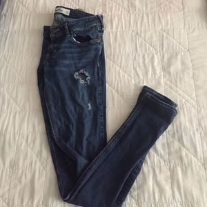 Hollister Distressed Skinny Jeans