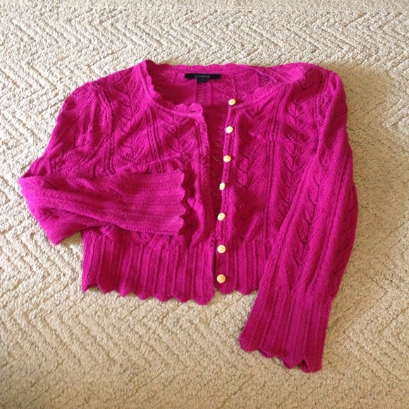 Hot pink sweater