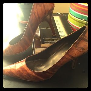 Genuine Eel Leather pumps
