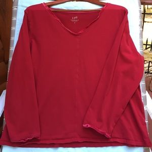 Velvet trimmed shirt