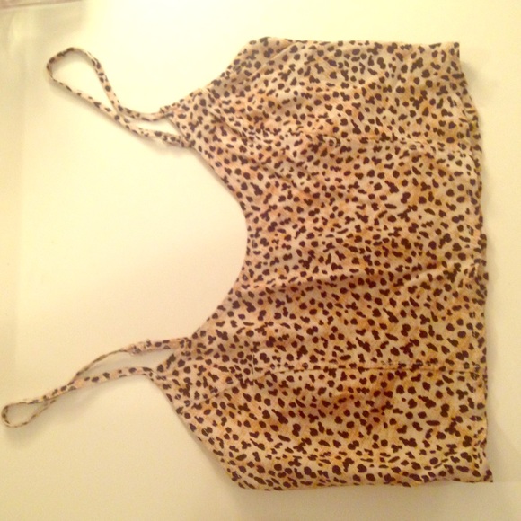 Cheetah crop top