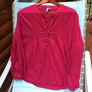 Fuschia colored tunic