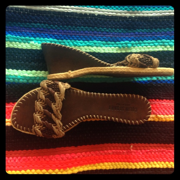 Macrame Wedges ~Colin Stuart VictoriaSecret - Picture 1 of 1