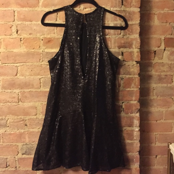 Free People Liquid Shine Mini Dress Size XS - Picture 2 of 3