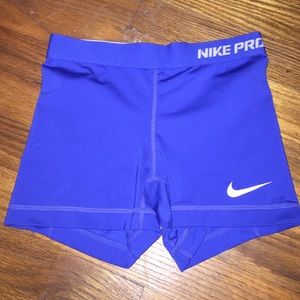 Blue Nike Pros