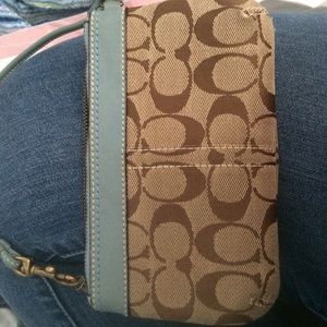 Coach wristlet