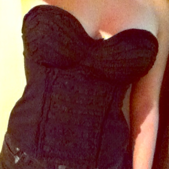 Black Corset Top