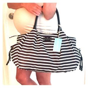 Kate Spade New York Stevie Diaper Bag, striped