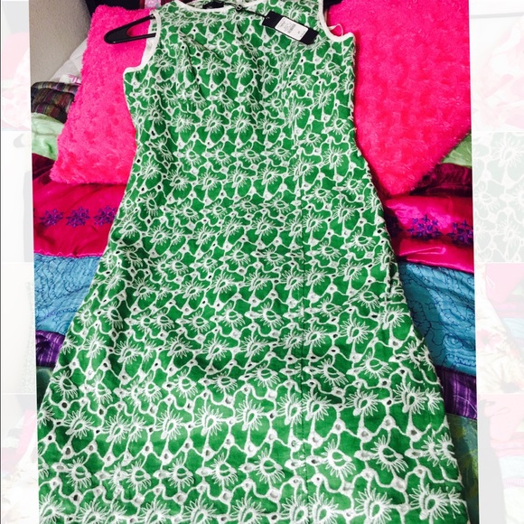 Talbots embroidery dress