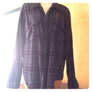 Flannel Shirt Gray Plaid