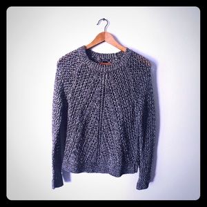 🌿 Lucky Brand Black & White knit sweater 🌿