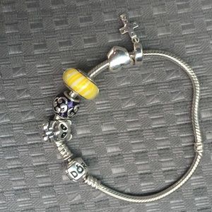 Pandora bracelet WITH charms!!!
