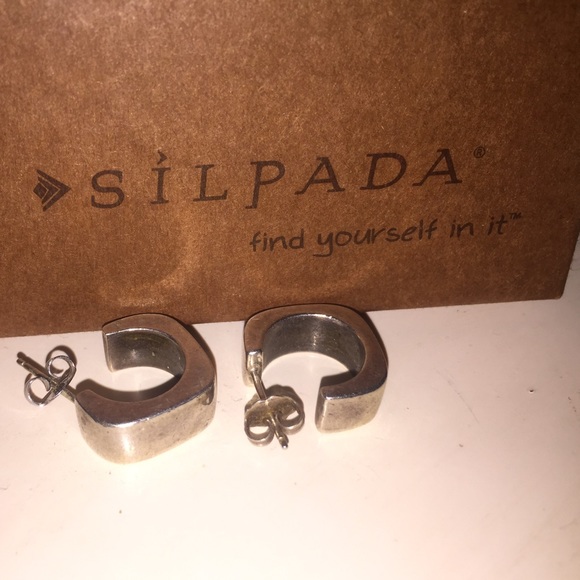 Silpada earrings not for sale on hold!