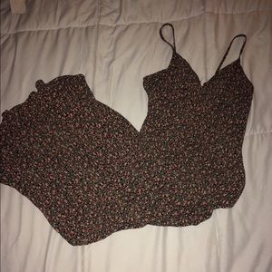 Light weight, floral dress with spaghetti straps