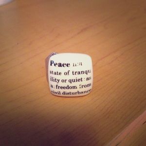 Peace Definition Ring
