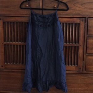 Anthropologie Eloise Chemise Silk Dress 4 6 S