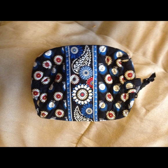 Vera Bradley "Night Owl" cosmetic bag