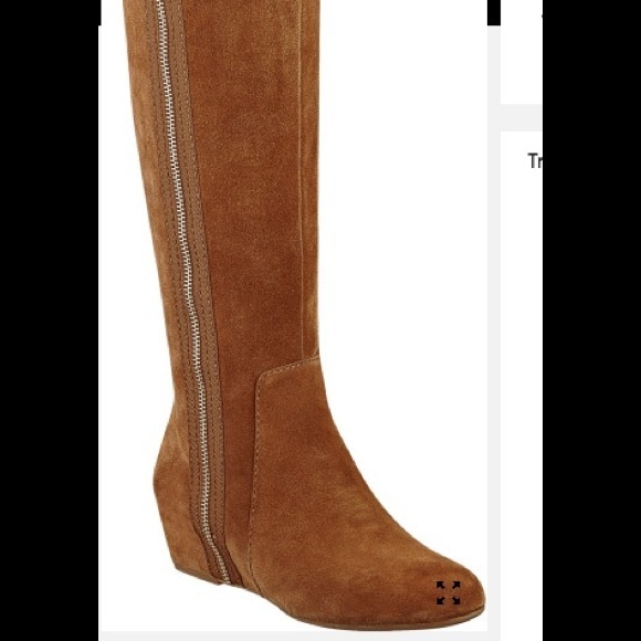 Camel Suede Boots!