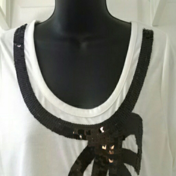 Flirty bow sequined top - Picture 4 of 4