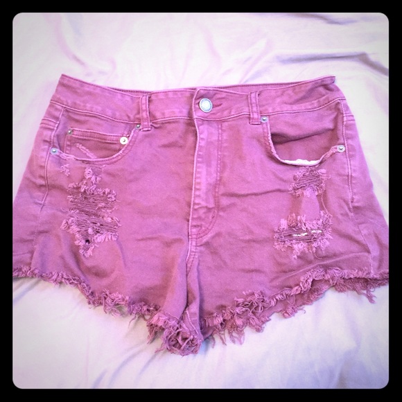 Never worn American Eagle High waisted shorts!