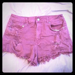 Never worn American Eagle High waisted shorts!