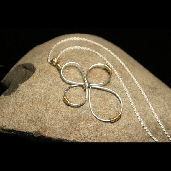 Handmade Infinity Cross Pend / Necklace - Item 39