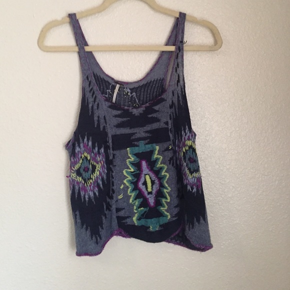 Free people embroidered top