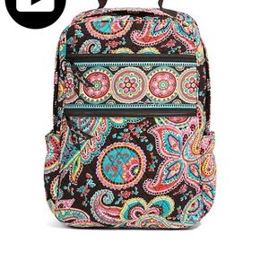 NEW Vera Bradley Parisian Paisley Tech Backpack