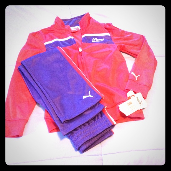 Puma Girls' Track Suit- size 6x