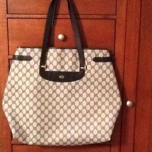 Vintage Gucci Tote Bag