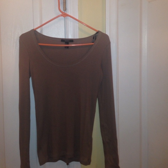 Forever 21 Tan Long Sleeve Shirt💋