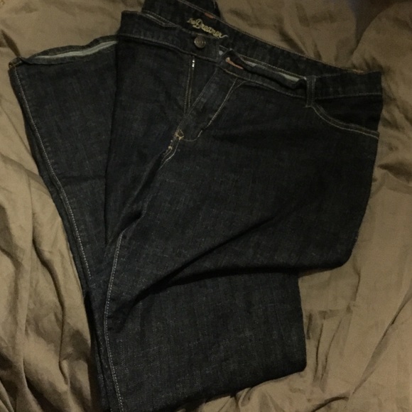 Dark wash jeans