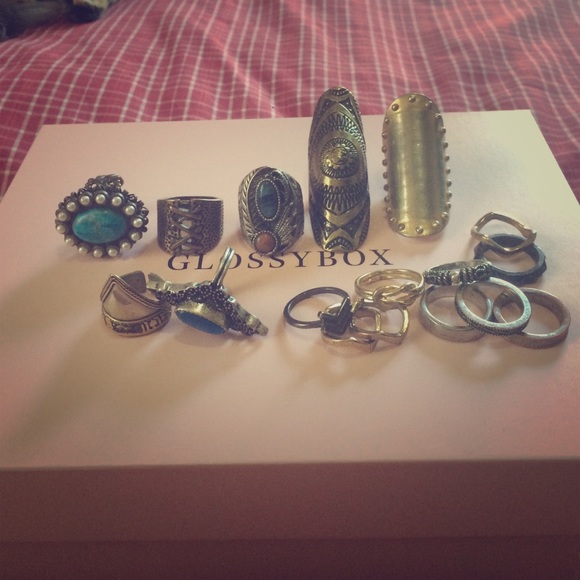 HUGE BUNDLE boho rings