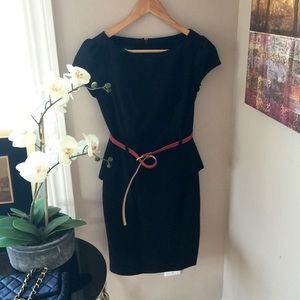 Audrey Hepburn Style Black Dress.