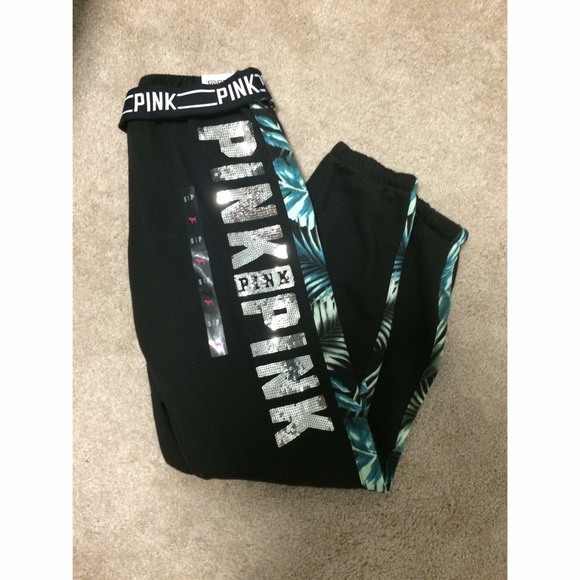 PINK Victoria's Secret Pants - VS PINK Tropical Sweatpants