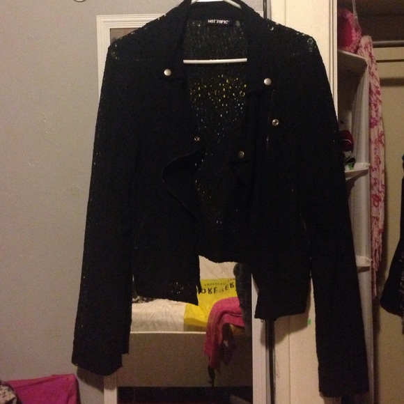 All laced jacket