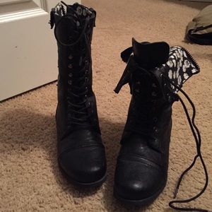 Charlotte Russe Combat Boots!