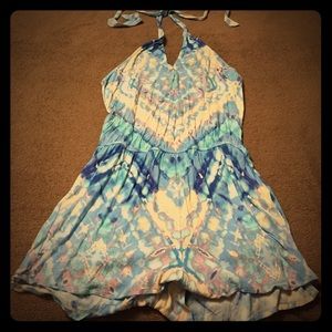 Tie dye Print Romper