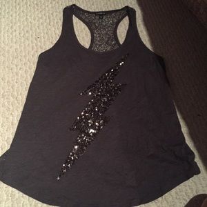 Express Lightning Bolt Tank Top