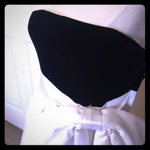 NWT- blck velvet/satin dress Betsey Johnson dress