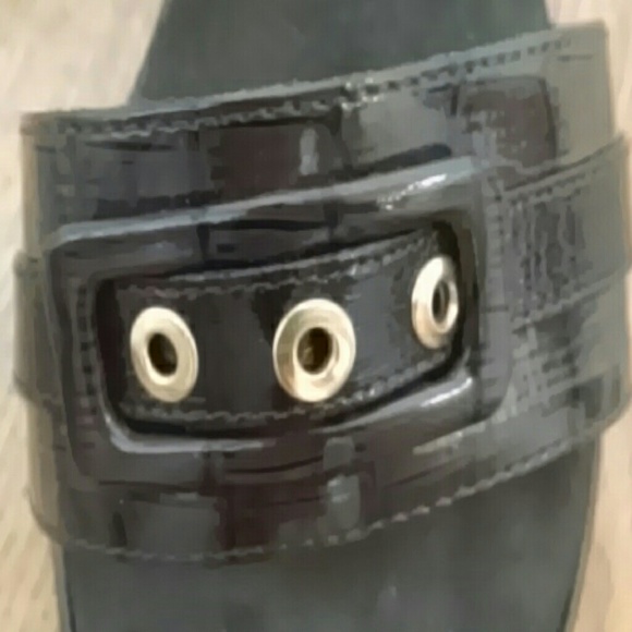 Brown Italian Shoemakers platform sandals - Picture 3 of 4