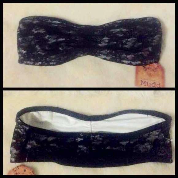 FASHION FORWARD LACE BANDEAU BRA - Picture 3 of 4