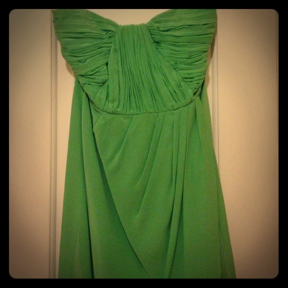 Green strapless Shoshanna dress - Picture 1 of 1